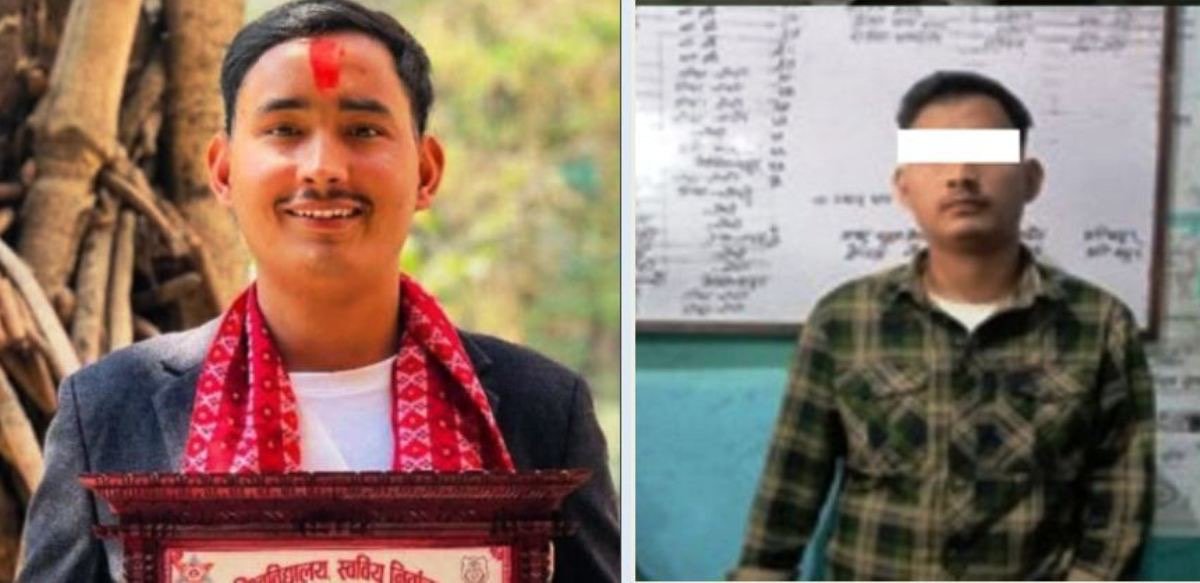 नक्कली परीक्षार्थीका रूपमा पक्राउ परेका अमृत स्ववियु सचिव